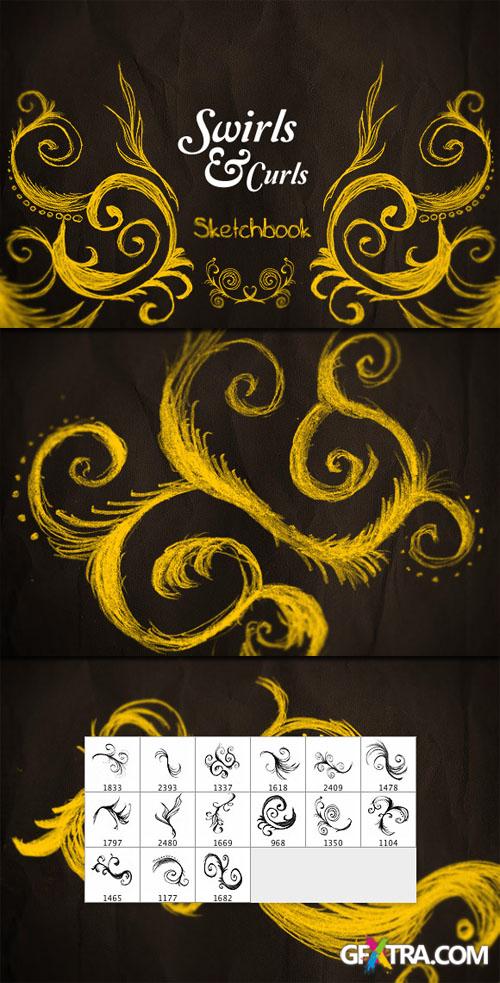 WeGraphics - Sketchbook Swirls and Curls