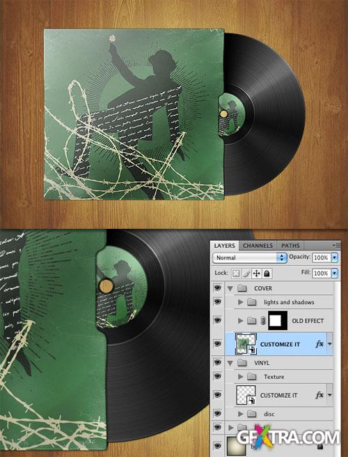 WeGraphics - Vinyl Template