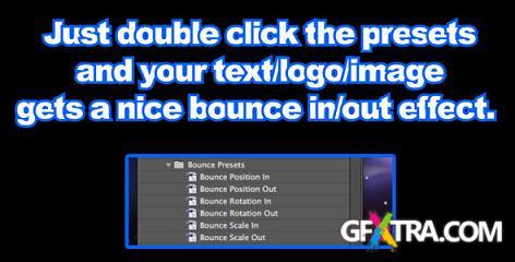 Bounce Presets - Presets for After Effects (Videohive)