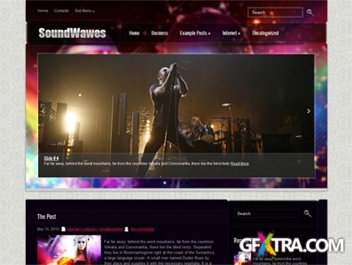 SoundWaves - WordPress Theme