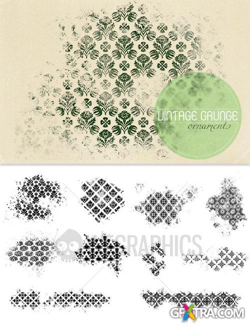 WeGraphics - Vintage Grunge Ornaments