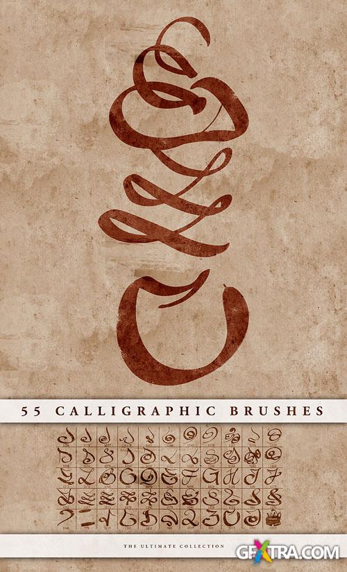 55 Calligraphic Brushes