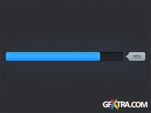 Progressbar UI - PSD