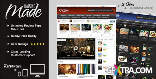 ThemeForest - Made v2.3 - Responsive Review Magazine Wordpress Theme