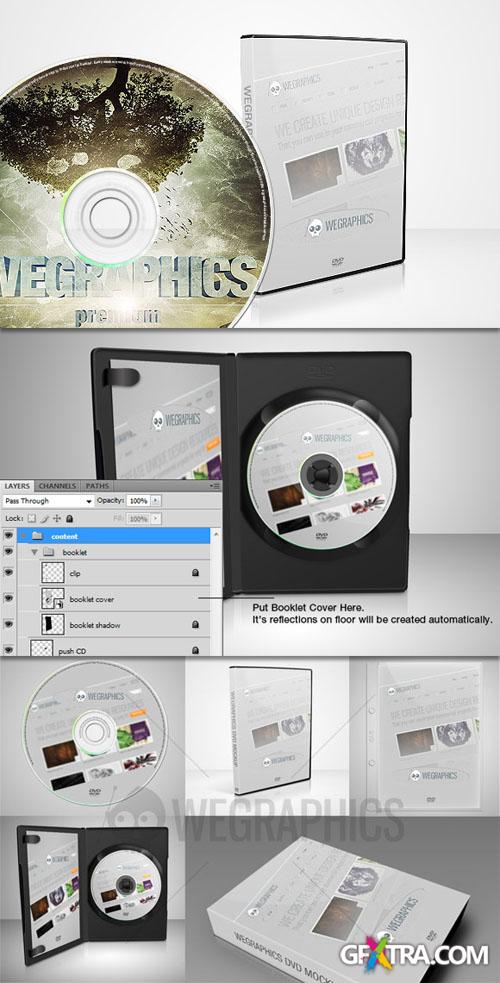 WeGraphics - Dvd Case Mock-up