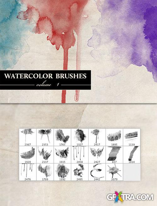 WeGraphics - Watercolor Brushes Vol 1