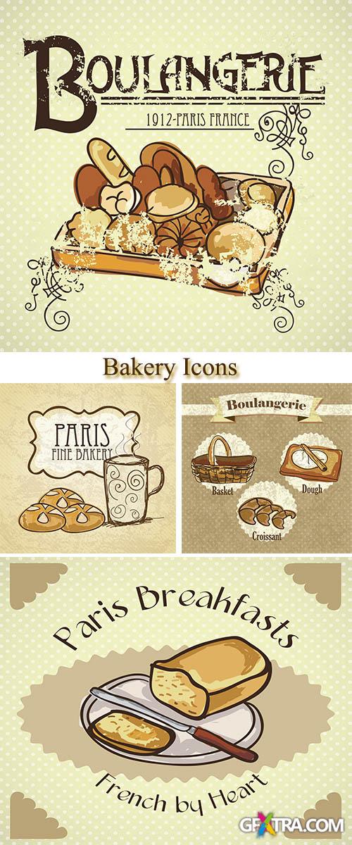 Stock: Bakery Icons