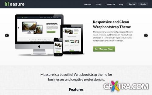 Measure Responsive - Business Theme