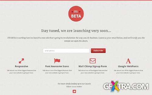 ITS BETA - Landing Page