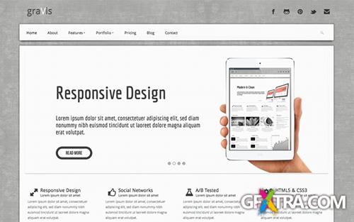 Gravis Industrial Bootstrap Theme