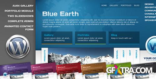 ThemeForest - Blue Earth Wordpress theme