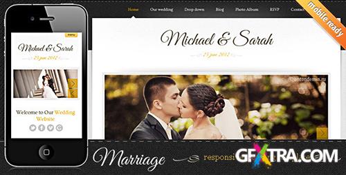 ThemeForest - Marriage - Responsive Wedding Template - FULL