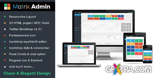 ThemeForest - Matrix Admin - RIP