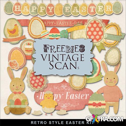 Scrap-kit - Retro Style Easter 2013