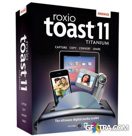 Roxio Toast Titanium v11.1.1072 Multilingual (Mac OSX)