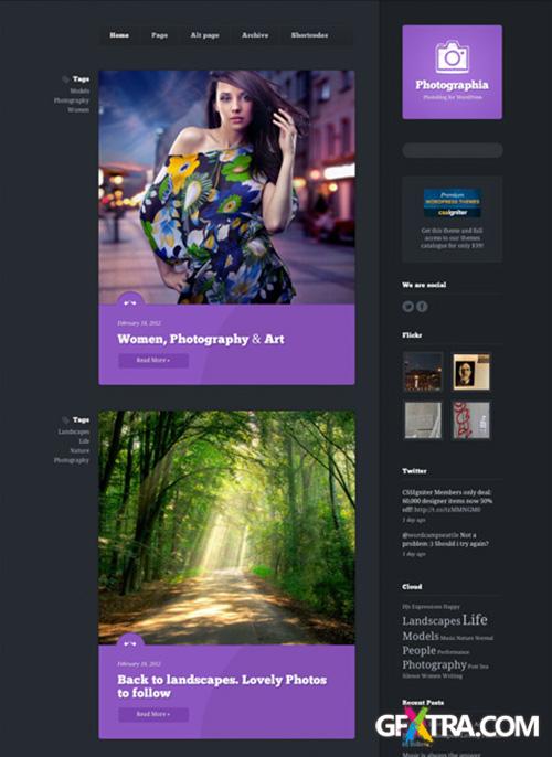 CSSIgniters - Photographia v1.1 - Premium WordPress Theme