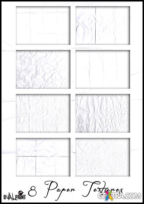 8 Paper Textures by Dualpaint