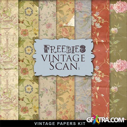 Textures - Old Vintage Backgrounds #130