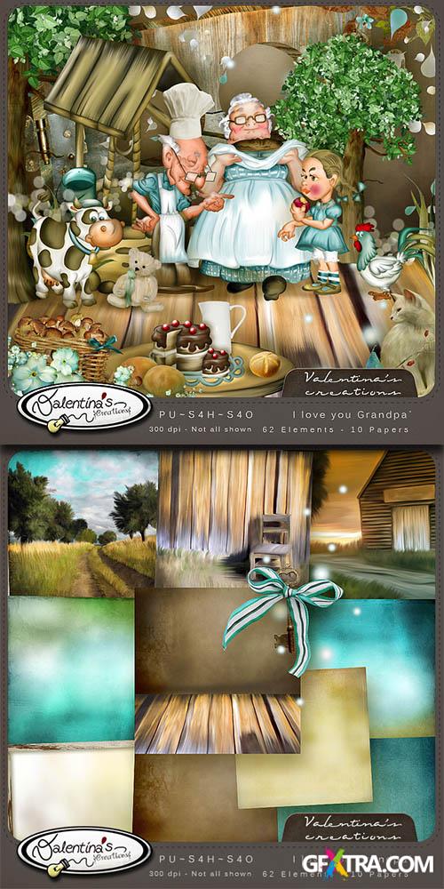 Scrap kit - I love you Grandpa