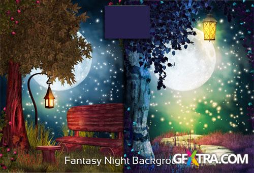 Fantasy Night Backgrounds