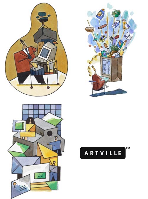 ArtVille Illustrations IL126 Connectivity