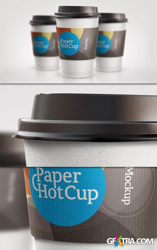 Pixeden - Psd Paper Hot Cup Template