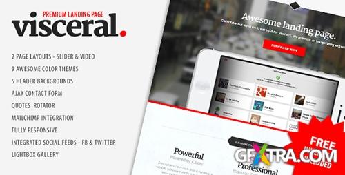 ThemeForest - Visceral - Premium Multipurpose Landing Page - FULL