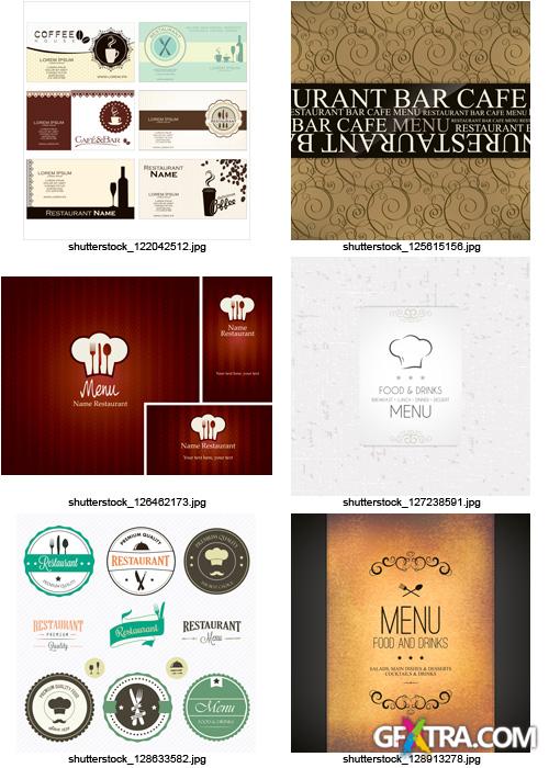 Amazing SS - Restaurant Menu 2, 25xEPS