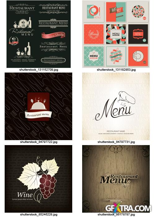 Amazing SS - Restaurant Menu 2, 25xEPS