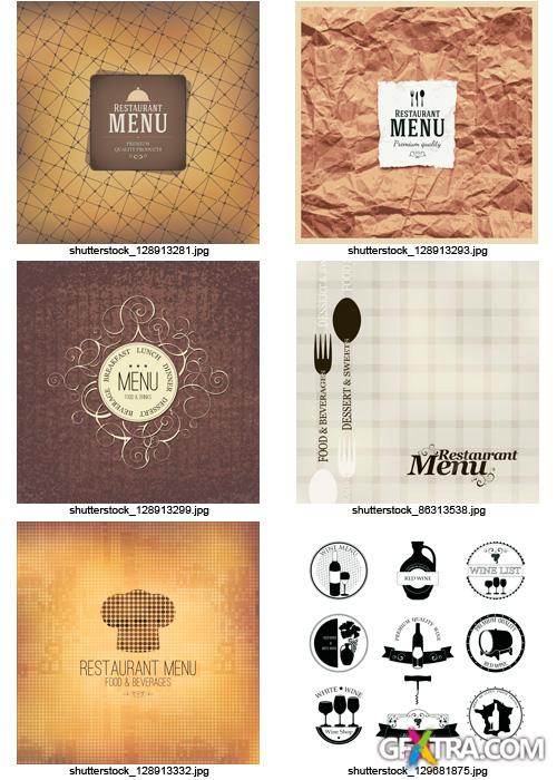 Amazing SS - Restaurant Menu 2, 25xEPS