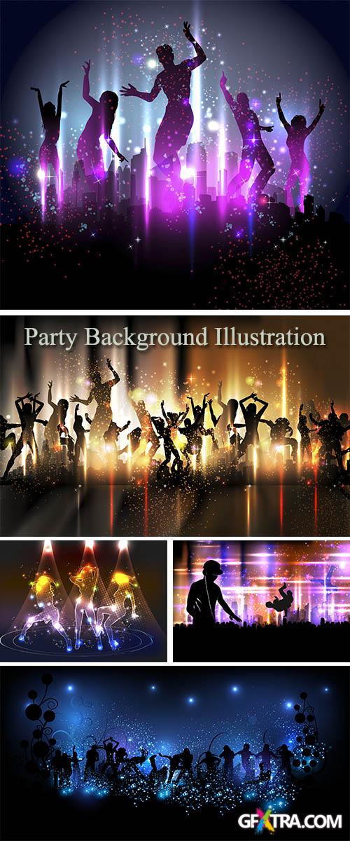 Stock: Party Background Illustration