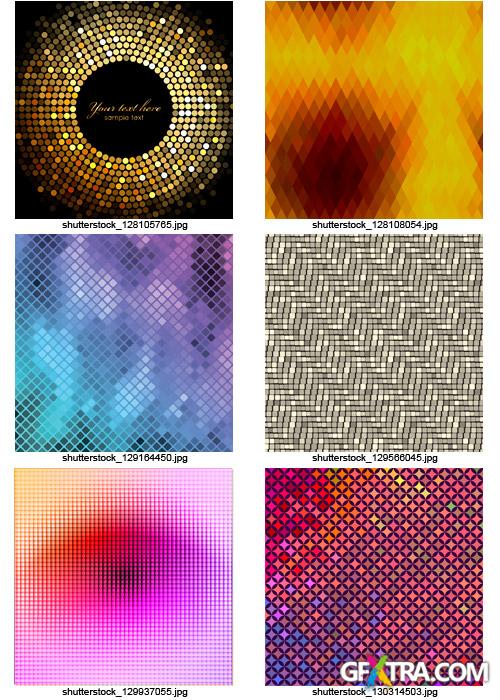 Amazing SS - Mosaic Backgrounds, 25xEPS