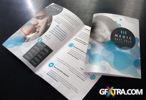 Pixeden - Medic Bi Fold Brochure Template