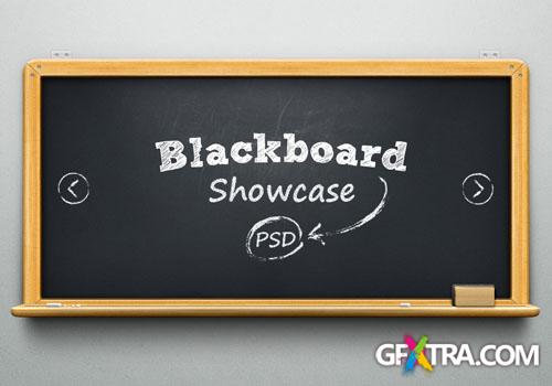 Pixeden - Psd Blackboard Showcase Slider