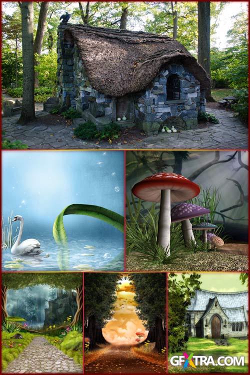 Backgrounds for photoshop - Magical fantasy 4