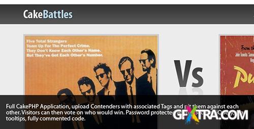 CodeCanyon - CakeBattles - RETAIL - PHP Scripts