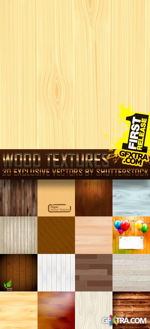 Amazing SS - Wood Textures, 30xEPS