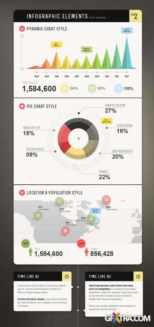 Pixeden - Infographic Vector Elements Vol2