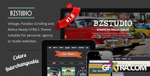 ThemeForest - BZStudio - Vintage Parallax Template - RIP