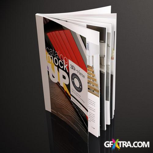 Pixeden - Psd Magazine Mockup Template Vol2