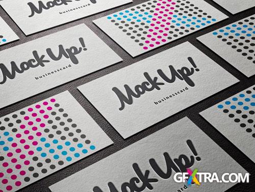 Pixeden - Psd Business Card Mockup Vol7