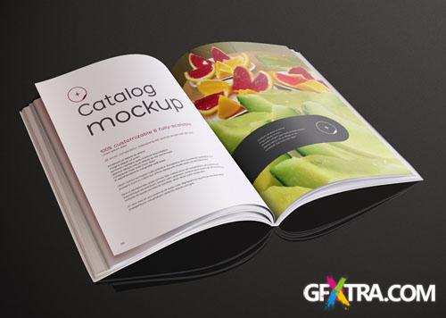 Pixeden - Psd Magazine Mockup Template