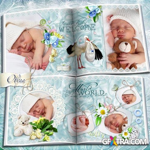 The children's photobook for the boy - My little angel