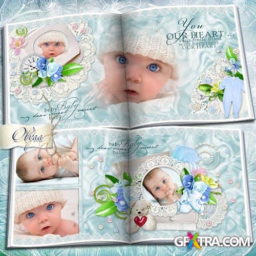 The children's photobook for the boy - My little angel