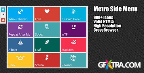 CodeCanyon - Metro Style Side Menu