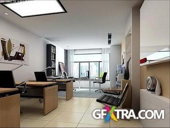 3D VRay Interiors, 25 Designs