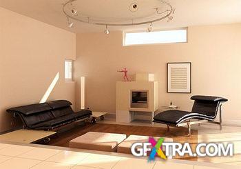 3D VRay Interiors, 25 Designs