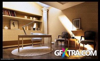 3D VRay Interiors, 25 Designs