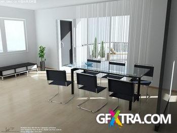 3D VRay Interiors, 25 Designs