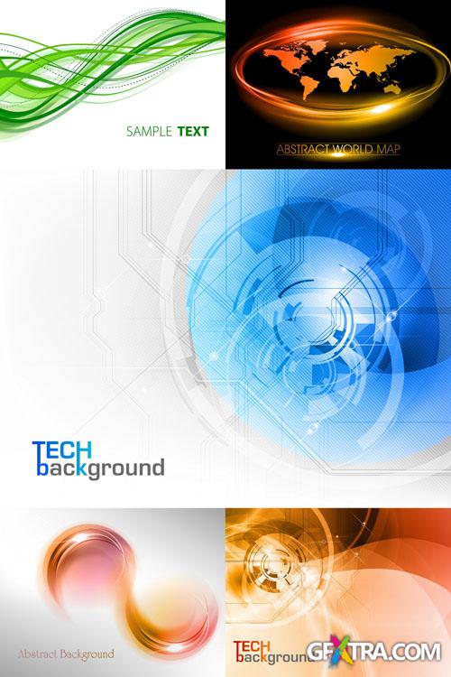 Backgrounds Vector Set #115